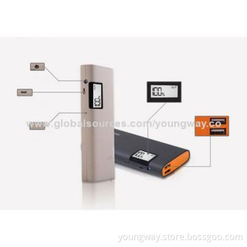 8000mAh Portable Power Bank, OEM Mobile Charger, Flashlight , Size: 140*62.8*21.5mmNew